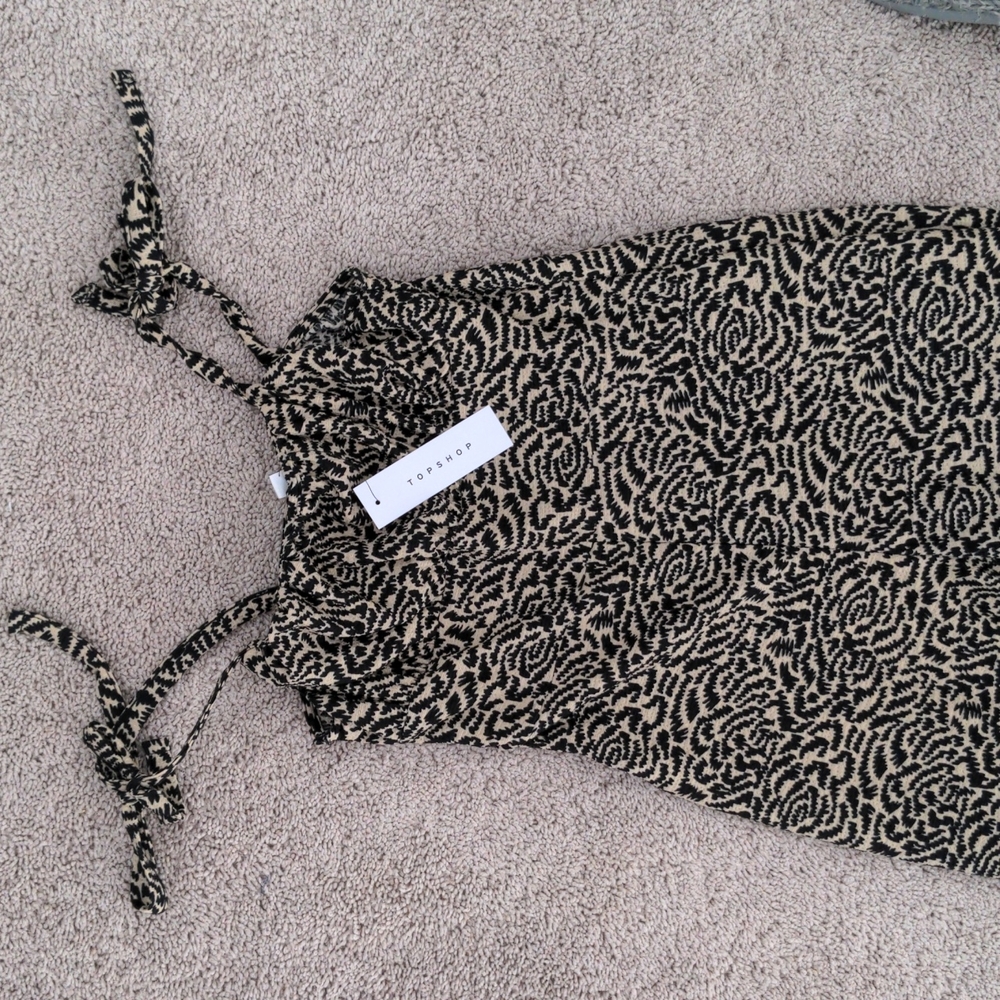 Topshop size 4 romper jumpsuit print - Picture 4 of 10